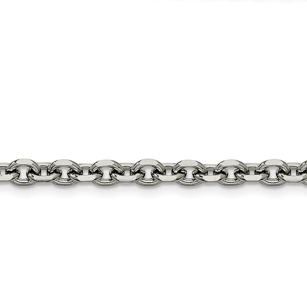 Stainless Steel 5.3mm 24in Cable Chain