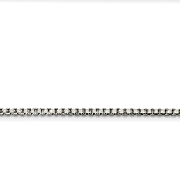 Stainless Steel 2.4mm 24in Box Chain