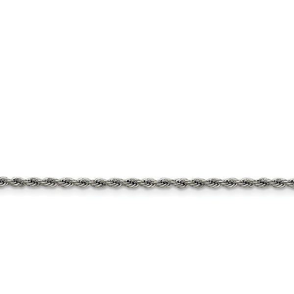 Stainless Steel 2.4mm 30in Rope Chain