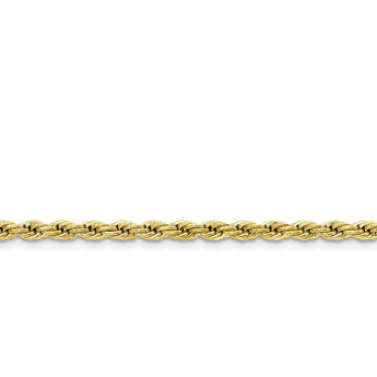 Stainless Steel Yellow IP-plated 4.0mm 30in Rope Chain