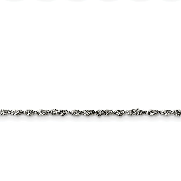 Stainless Steel 2.0mm 20in Singapore Chain