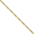 Stainless Steel IP Yellow-plated 6.30mm 24in Figaro Chain