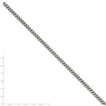 Stainless Steel 5.50mm 24in Franco Chain