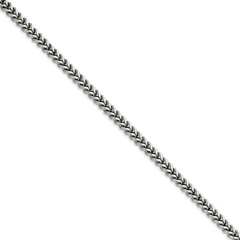 Stainless Steel 6.75mm Franco 24in Chain