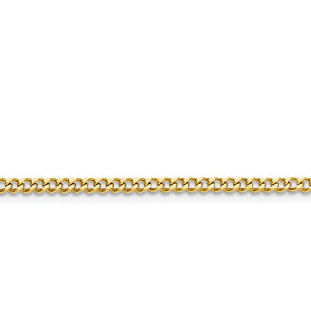 Stainless Steel IP Gold-plated 3.0mm 30in Curb Chain