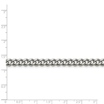 Stainless Steel 6.75mm 24in Curb Chain