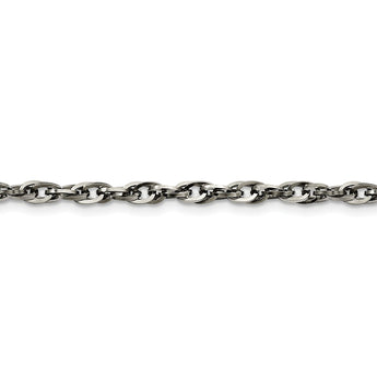 Stainless Steel 4.2mm Fancy Twisted Link Necklace