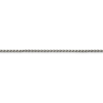 Stainless Steel 3mm Wheat 24in Chain