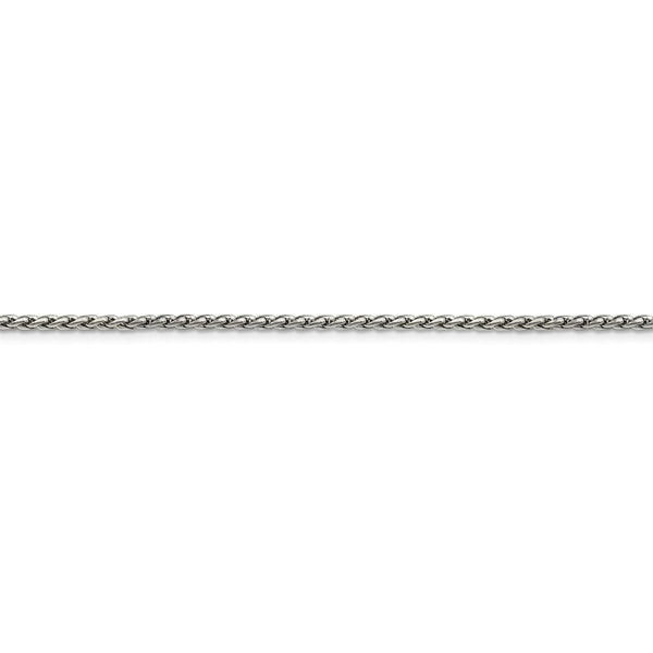 Stainless Steel 3mm Wheat 24in Chain