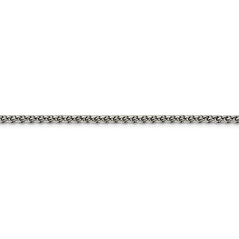 Stainless Steel 4.0mm Wheat 24in Chain