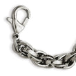 Stainless Steel Polished Oval Link 24in Necklace