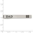 Stainless Steel Dad Tie Bar
