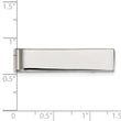 Stainless Steel Polished Tie Bar / Money Clip
