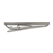 Stainless Steel Antiqued White Bronze Plated and Brown IP-plated Tie Bar