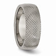 Titanium 8mm Textured Band