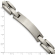 Titanium Brushed ID 8.75in Bracelet