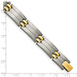 Titanium Yellow IP-Plating 8.5in Bracelet