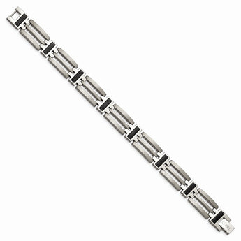 Titanium IP-plated 8.5in Bracelet